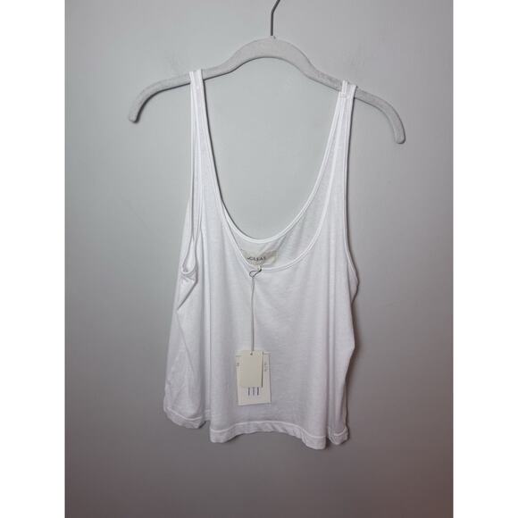The Great Scoop Neck Tank True White Size 1 NWT - Picture 3 of 8